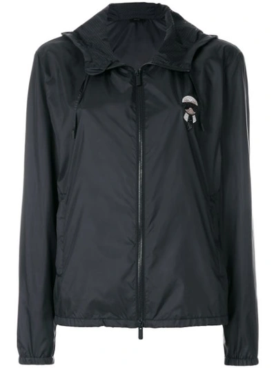 Fendi Karlito Lightweight Jacket In Neronero