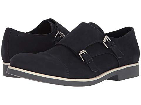 calvin klein double monk strap