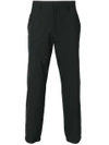 Prada Side Stripe Trousers - Black