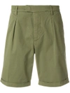 Dondup Designer Tailored Shorts - Green