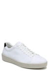 Vince Men's Silos Perforated Low-top Sneakers In White