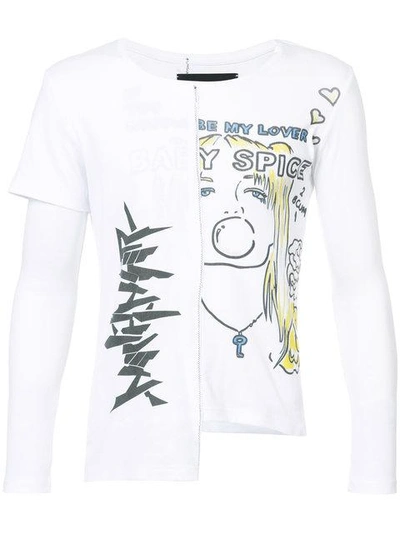 Neith Nyer Eva Graphic T In White