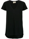 Andrea Bogosian V-neck T-shirt - Black
