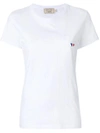 Maison Kitsuné Tricolor Fox Pocket T-shirt - White