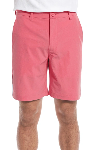 Vineyard Vines 8 Inch Performance Breaker Shorts In Lobster Reef