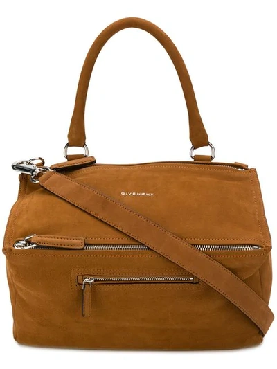 Givenchy Medium Pandora Shoulder Bag - Brown
