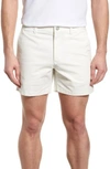 Bonobos Stretch Washed Chino 5-inch Shorts In Full Sail Off White