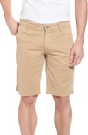 Ag 'griffin' Chino Shorts In Pale Cinder