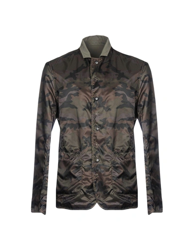 Blauer Jackets In Military Green