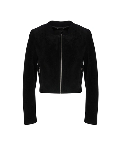 Dolce & Gabbana Biker Jacket In Black