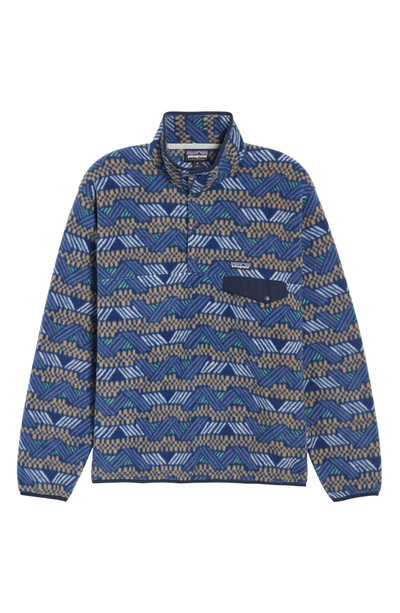 Patagonia Synchilla Snap-t Fleece Pullover In Classic Navy