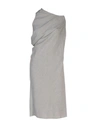 Mm6 Maison Margiela 3/4 Length Dresses In Grey