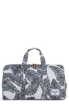 Herschel Supply Co 'novel' Duffel Bag - Green In Silver Birch Palm