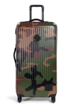 Herschel Supply Co Trade 34-inch Large Wheeled Packing Case - Green In Woodland Camo