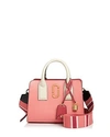 Marc Jacobs Little Big Shot Leather Tote - Coral In Coral Multi