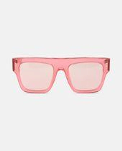 Stella Mccartney Blush Icy Ice Sunglasses In Tea Rose Melange