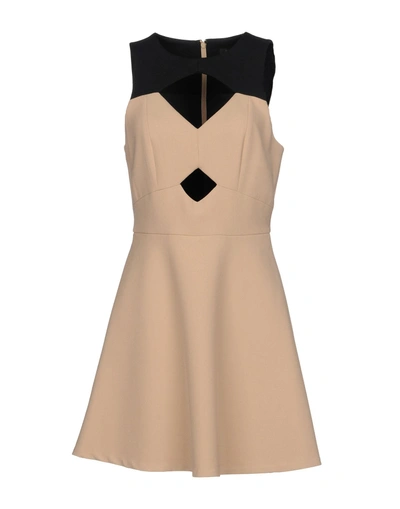 Rachel Zoe Short Dress In Sand