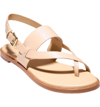 Cole Haan Anica Sandal In Nude Leather