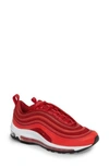 Nike Air Max 97 Ultralight 2017 Sneaker In Gym Red/ Speed Red/ Black