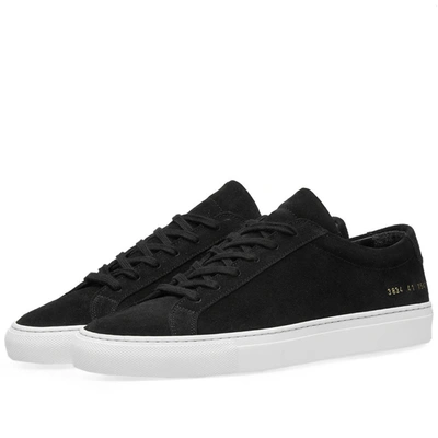 Common Projects Original Achilles Low Sneaker In Black
