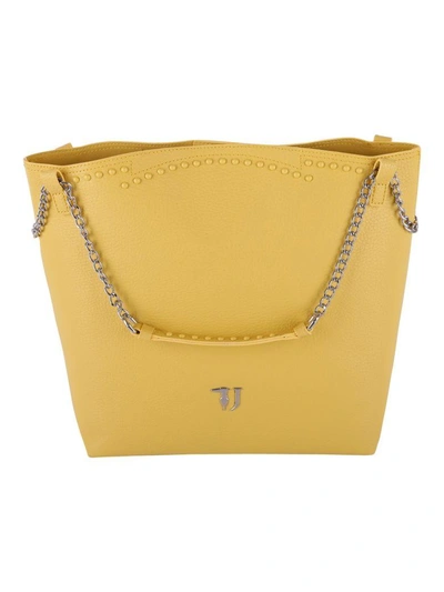 Trussardi Violet" Hobo Bag" In Yellow