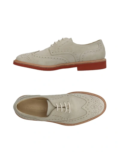 Florsheim Lace-up Shoes In Beige