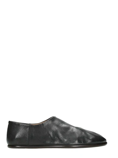 Maison Margiela Slip-on Almond Toe Shoes In Black