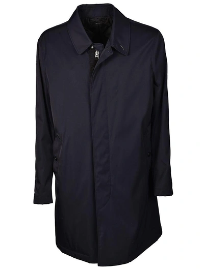 Tom Ford Classic Raincoat In Blue