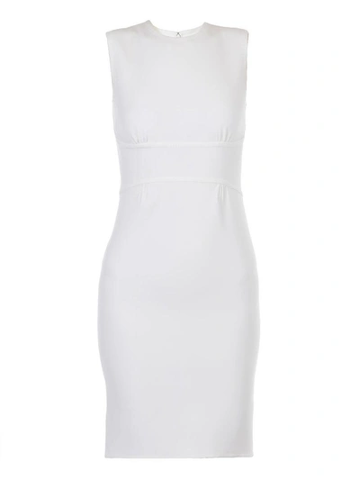 Dsquared2 Wool Dress In White