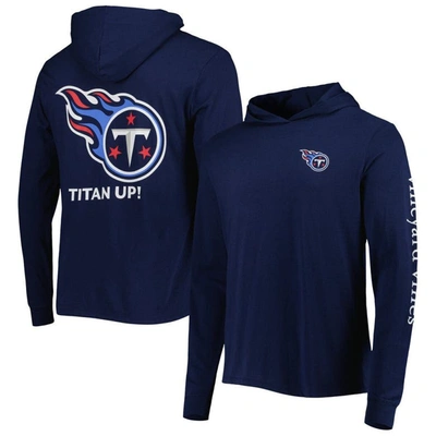 Vineyard Vines Navy Tennessee Titans Local Long Sleeve Hoodie T-shirt
