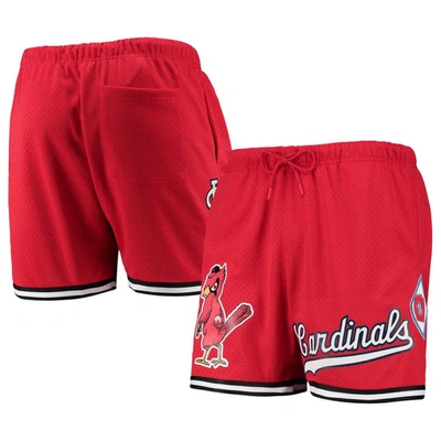 Pro Standard Red St. Louis Cardinals Mesh Shorts