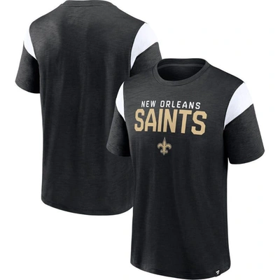 Fanatics Branded Black New Orleans Saints Home Stretch Team T-shirt