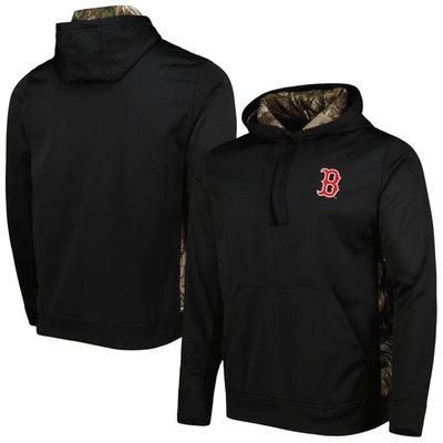 Dunbrooke Men's  Black, Camo Boston Red Sox Ranger Pullover Hoodie In Black,camo