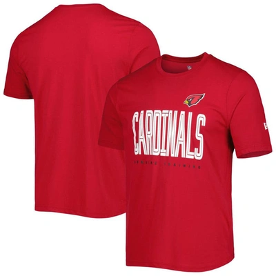 New Era Cardinal Arizona Cardinals Combine Authentic Training Huddle Up T-shirt