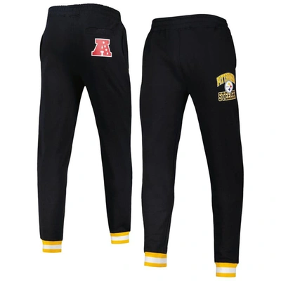 Starter Black Pittsburgh Steelers Blitz Fleece Jogger Pants