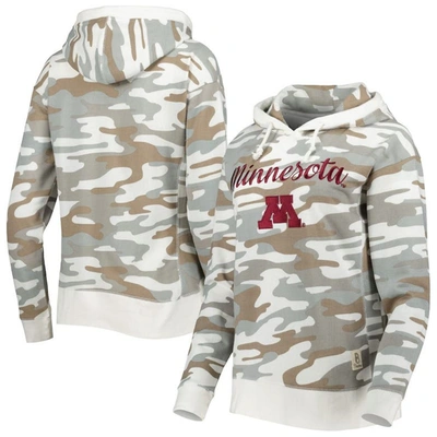 Pressbox Camo Minnesota Golden Gophers San Pablo Pullover Hoodie