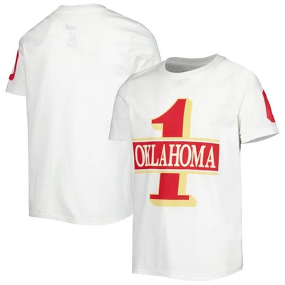 Outerstuff Kids' Youth White Oklahoma Sooners Fan T-shirt