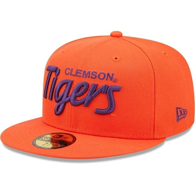 New Era Orange Clemson Tigers Griswold 59fifty Fitted Hat