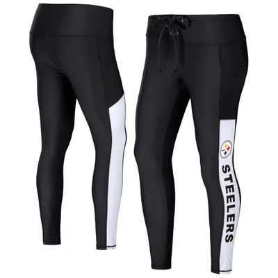 Wear By Erin Andrews Black Pittsburgh Steelers Leggings