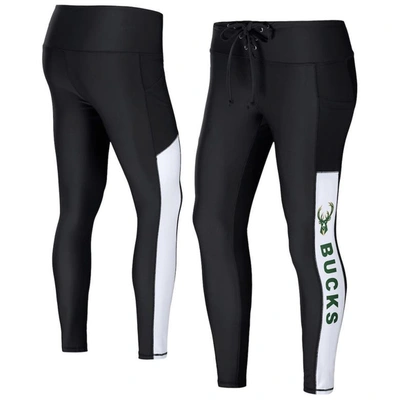 Wear By Erin Andrews Black Milwaukee Bucks Leggings