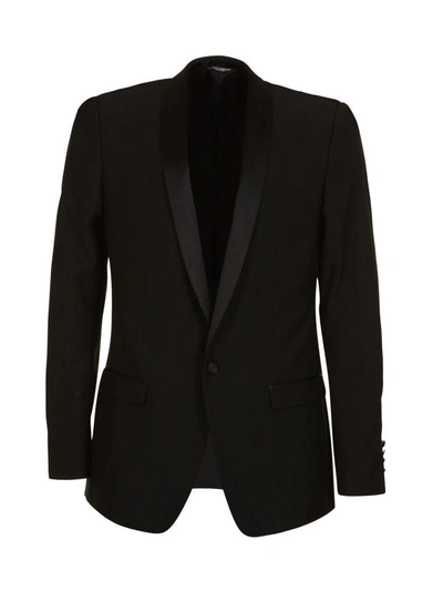 Dolce & Gabbana Classic Suit In Nero