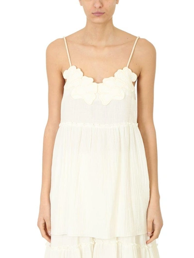 See By Chloé White Cotton Topwear