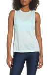 Under Armour Threadborne Muscle Tank In Refresh Mint