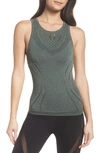 Alo Yoga Lark Tank In Hunter Heather