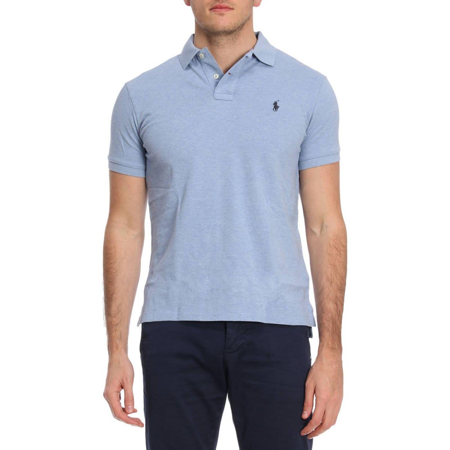 Polo Ralph Lauren T-shirt T-shirt Men In Sky Blue | ModeSens