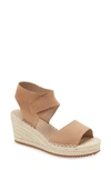 Eileen Fisher Weslia Espadrille Wedge In Latte