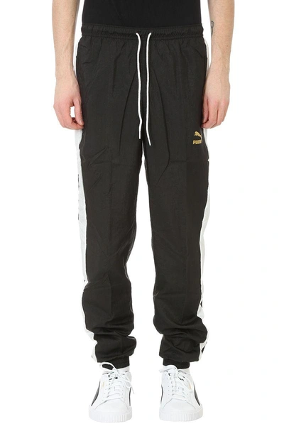Puma Black Technical Fabric Pants