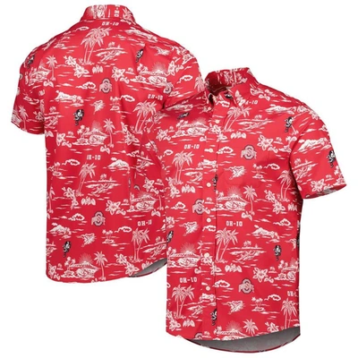 Reyn Spooner Scarlet Ohio State Buckeyes Classic Button-down Shirt
