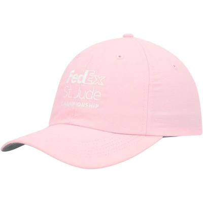 Imperial Pink Fedex St. Jude Championship Adjustable Hat