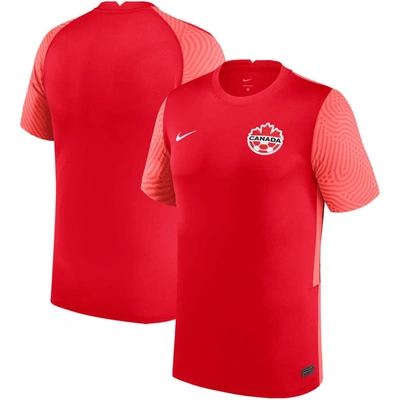Nike Kids' Youth  Red Canada Soccer Home Replica Jersey